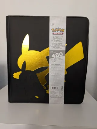 Álbum Pokémon Pikachu Ultra Pro 12 bolsillos