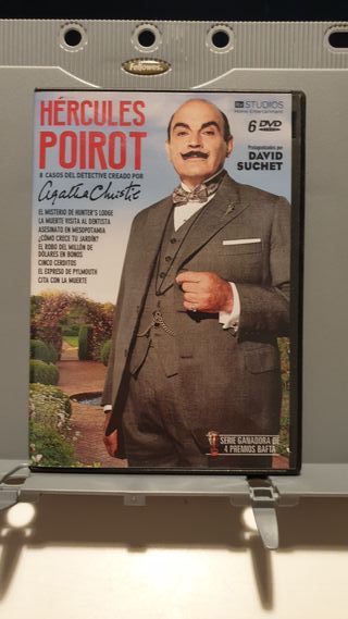 Hércules Poirot Agatha Christie 6 DVD David Suchet