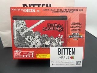 NINTENDO 3DS XL EDICION LIMITADA SUPER SMASH BROS