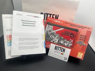 NINTENDO 3DS XL EDICION LIMITADA SUPER SMASH BROS