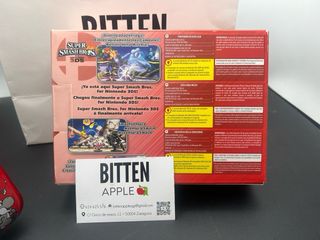 NINTENDO 3DS XL EDICION LIMITADA SUPER SMASH BROS