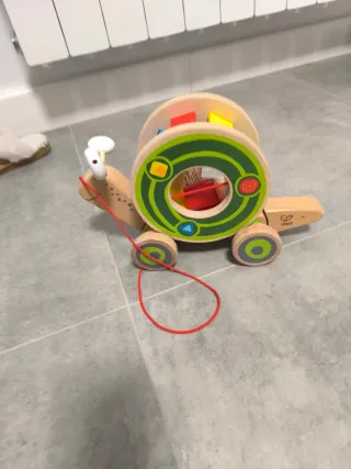 Juguetes de madera para bebés