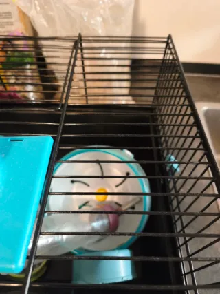 Jaula Hámster con Tubos y Regalo Heno