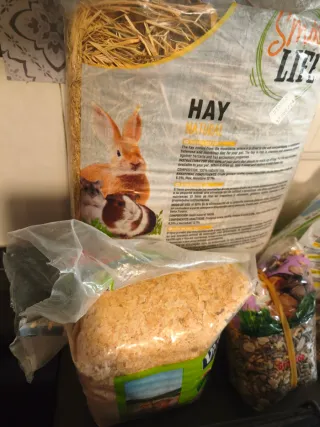 Jaula Hámster con Tubos y Regalo Heno