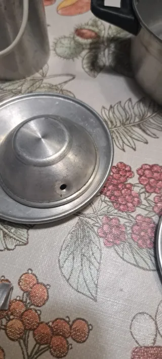 Juego cacharros Cocinitas Vintage Aluminio