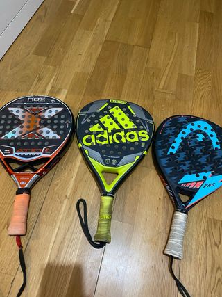 3 Palas de Pádel
