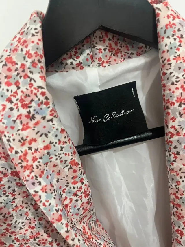 Americana estampada entretiempo Talla S