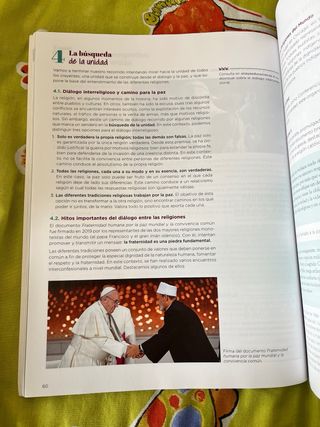 Religión Católica 1 bachillerato