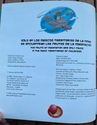 TRES LIBROS INFANTILES BILINGÜES ESPAÑOL INGLES