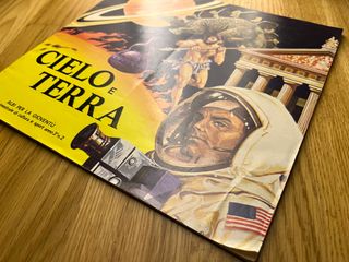 Cielo e Terra, album figurine, vuoto, 1975