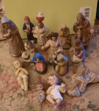 14 Figuras Antiguas Belén