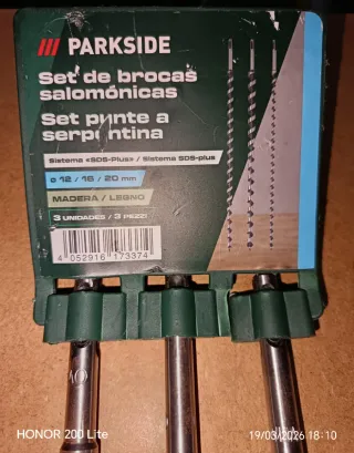 Brocas largas Parkside NUEVAS