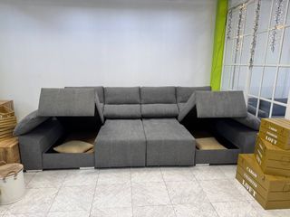 Sofá Cama Panorámico Bilbao - 2 Arcones y Calidad