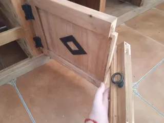 Mueble de madera mexicana