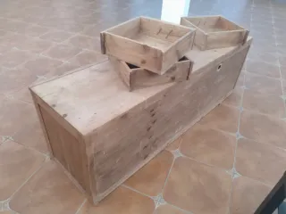 Mueble de madera mexicana