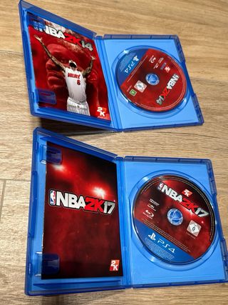 Lote Juegos PS4: Fútbol y Baloncesto