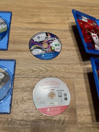 Lote Juegos PS4: Fútbol y Baloncesto