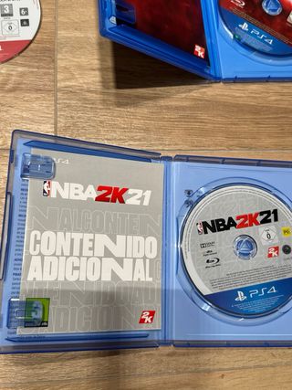 Lote Juegos PS4: Fútbol y Baloncesto