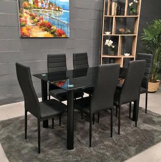 Mesa de comedor con 6 sillas contrareembolso
