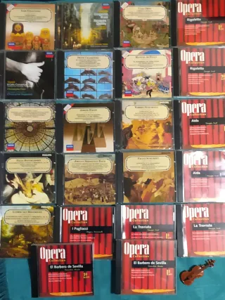 Lote Mixto 22CD de Música Clásica y Ópera
