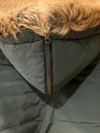 Chaqueta Tommy Hilfiger verde con capucha