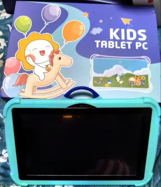 Tablet Infantil PC Azul y Verde