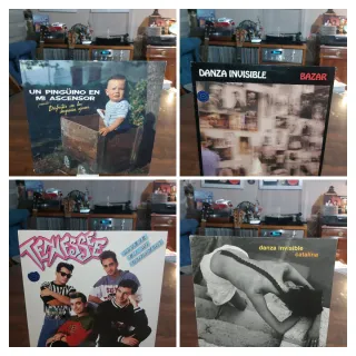 Lote 4 Vinilos Música Española Indie/Pop-Rock