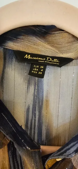 Camisa Massimo Dutti. Talla 36. Sin estrenar