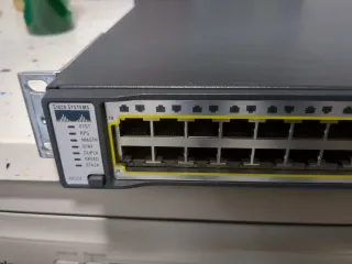 Switch Cisco Catalyst 3750G 48 Puertos