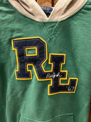 Sudadera niño Ralph Lauren verde
