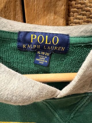 Sudadera niño Ralph Lauren verde