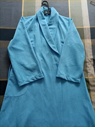 Bata de hospital azul