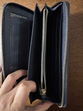 Cartera Monedero Parfois Azul