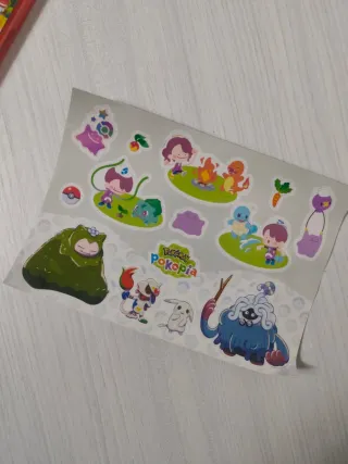 Pegatinas Pokémon Pokopia