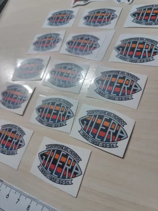 Lote Adhesivos Gilera Campeones del Mundo