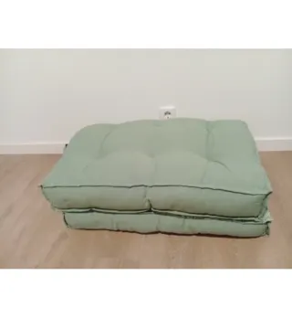 Cuscino pallet verde