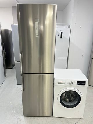 Pack Nevera y Lavadora Siemens y Bosch