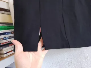 Falda elástica negra