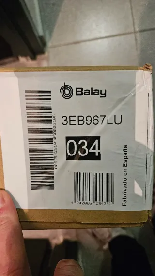 Placa Inducción Balay 60cm Inox