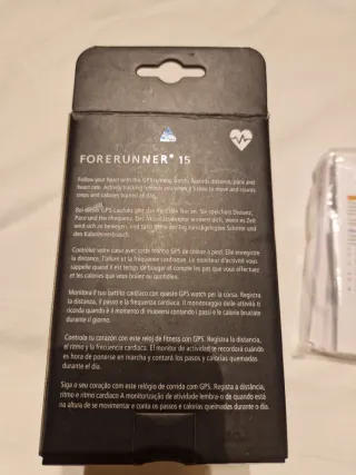 Garmin Forerunner 15 Negro/Azul