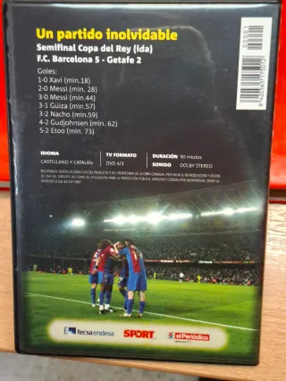 DVD El gol de MESSI. Un partido inolvidable