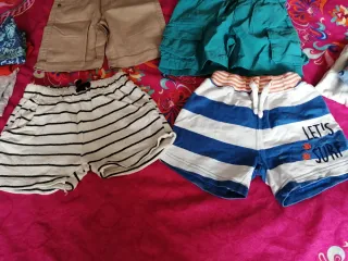Lote 6 pantalones cortos Niño Verano