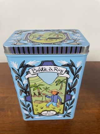 Scatole Latta Derrière La Porte Riso e Sale cucina