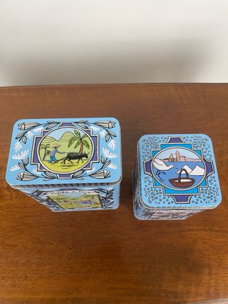 Scatole Latta Derrière La Porte Riso e Sale cucina