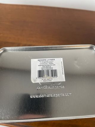 Scatole Latta Derrière La Porte Riso e Sale cucina