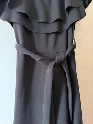 Mono fiesta negro con volantes