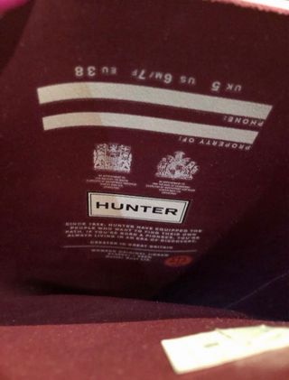 Botas Hunter London