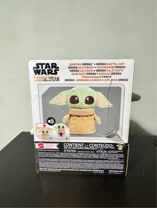 Star Wars Grogu Peluche Saltellante