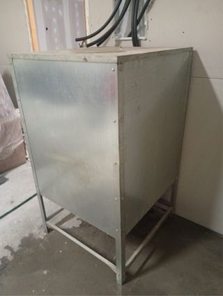 Tolva de hueso para caldera con espiral