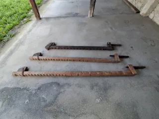 Sargentos de madera antiguos extra largos